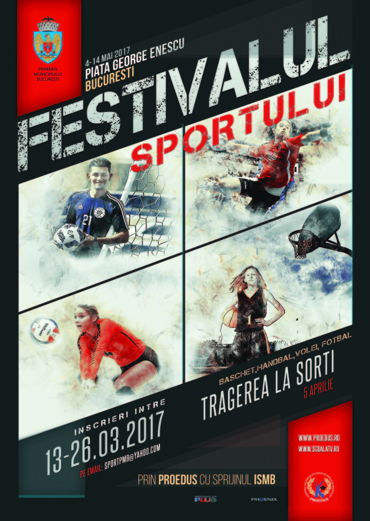 Programul Competitional Festivalul Sportului 2017